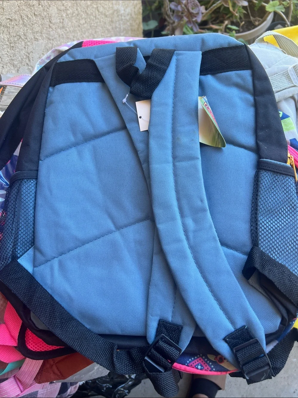 Disney Lion King Kids Backpack - Blue/Yellow with Red Accent